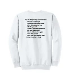 Triangle Corgis LOGO Adult Sweatshirt