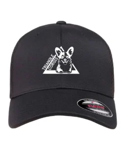 Triangle Corgis LOGO Adult Fitted Hat
