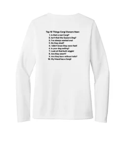 Triangle Corgis LOGO Ladies Long Sleeves