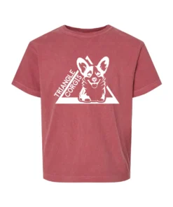 Triangle Corgi Front Youth T-Shirt