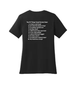Triangle Corgis LOGO Ladies T-Shirt