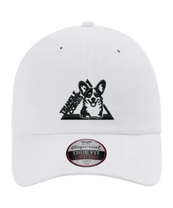 Triangle Corgis Embroidery Adult Adjustable Hat