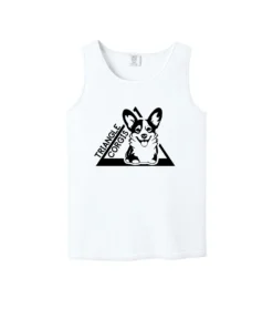 Triangle Corgis LOGO Adult Tank Top