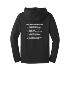 Triangle Corgis LOGO Adult Hoodie