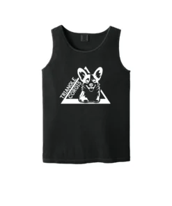 Triangle Corgis LOGO Adult Tank Top