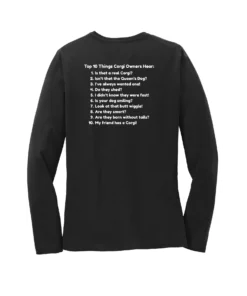 Triangle Corgis LOGO Ladies Long Sleeves