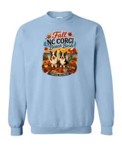 Fall Beach Bash Cardigan Corgi Logo Fall Beach Bash Crewneck