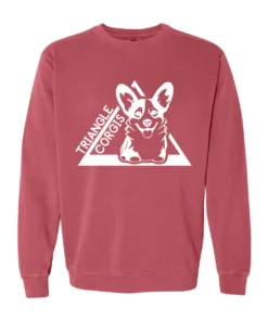 Triangle Corgis LOGO Adult Sweatshirt