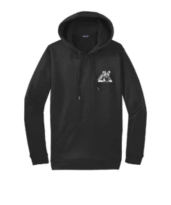 Triangle Corgis Left Chest logo Adult Hoodie