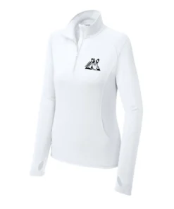 Triangle Corgis LOGO Ladies Quarter Zip